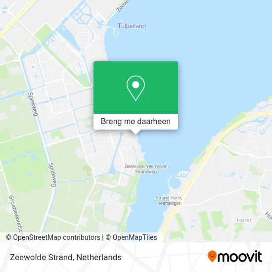 Zeewolde Strand kaart