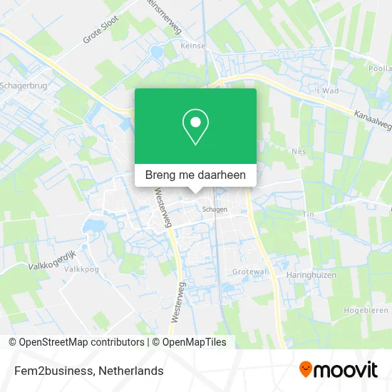 Fem2business kaart