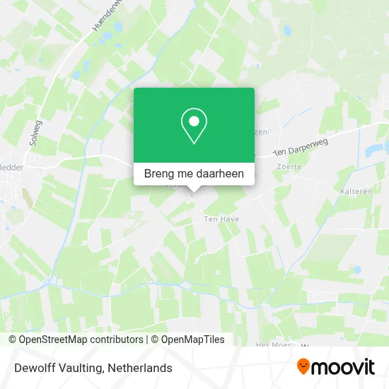 Dewolff Vaulting kaart