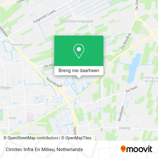 Cimitec Infra En Milieu kaart