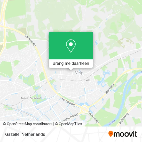 Gazelle kaart