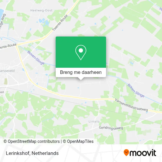 Lerinkshof kaart