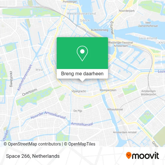 Space 266 kaart