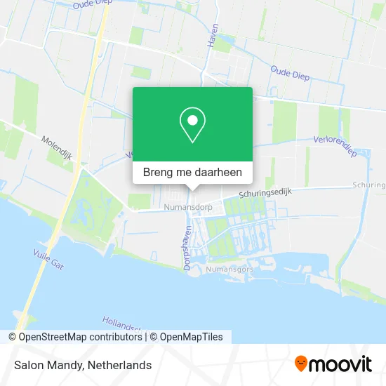 Salon Mandy kaart