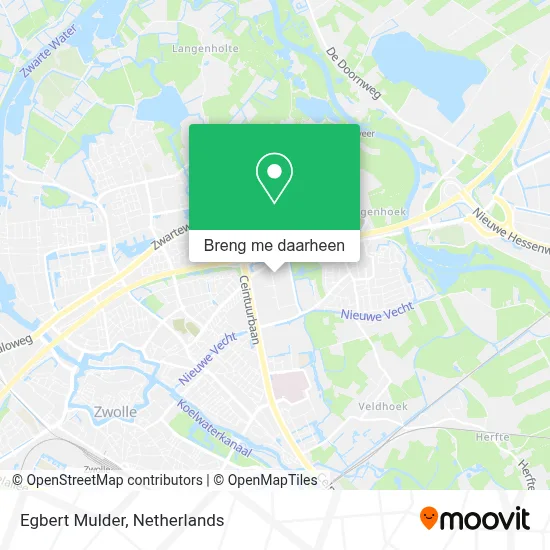 Egbert Mulder kaart