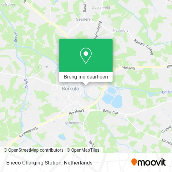 Eneco Charging Station kaart