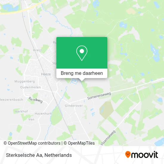 Sterkselsche Aa kaart