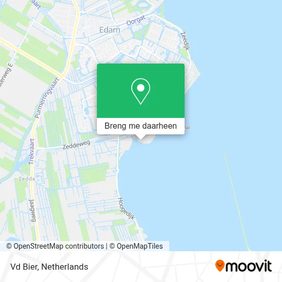 Vd Bier kaart