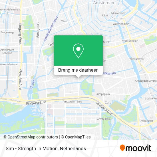 Sim - Strength In Motion kaart