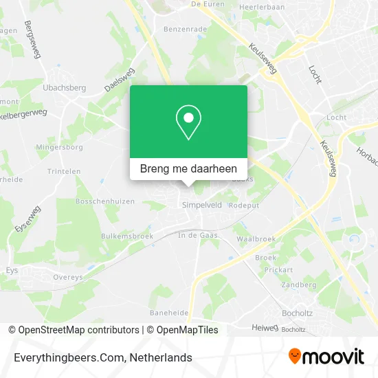 Everythingbeers.Com kaart