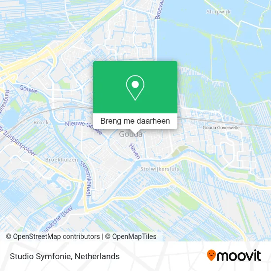 Studio Symfonie kaart