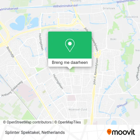 Splinter Spektakel kaart