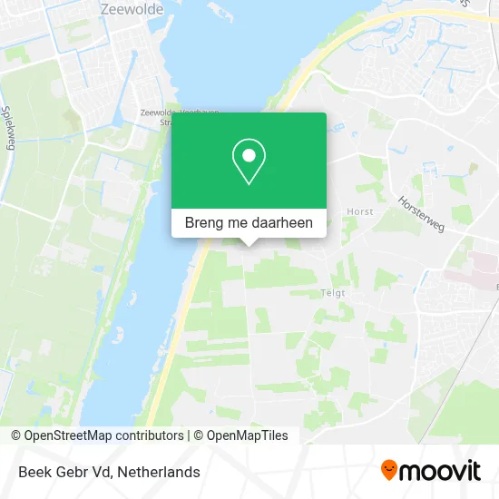 Beek Gebr Vd kaart