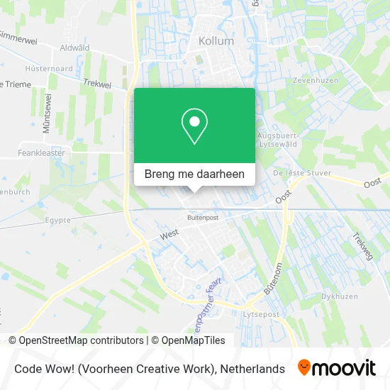 Code Wow! (Voorheen Creative Work) kaart