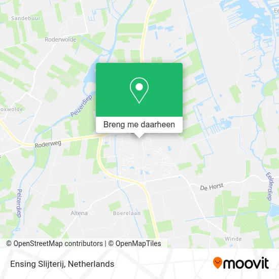 Ensing Slijterij kaart