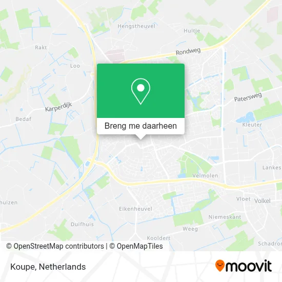 Koupe kaart