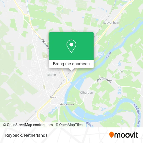 Raypack kaart