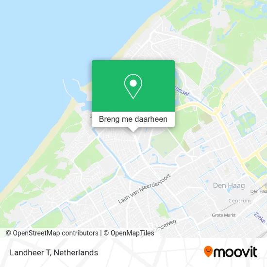 Landheer T kaart