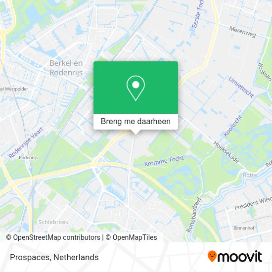 Prospaces kaart