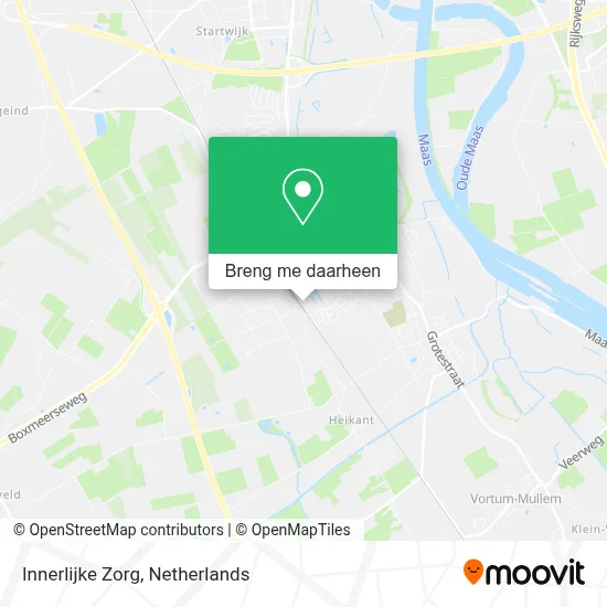 Innerlijke Zorg kaart