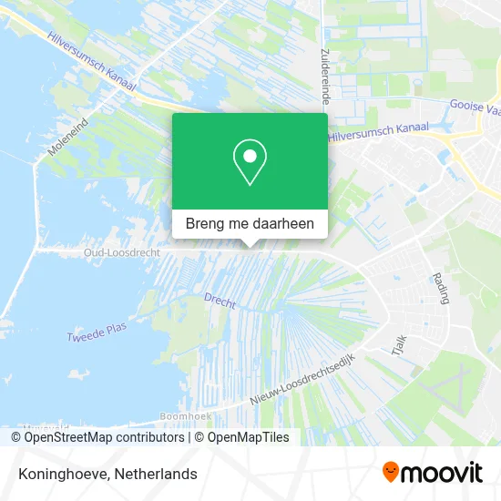 Koninghoeve kaart
