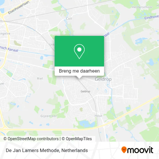 De Jan Lamers Methode kaart