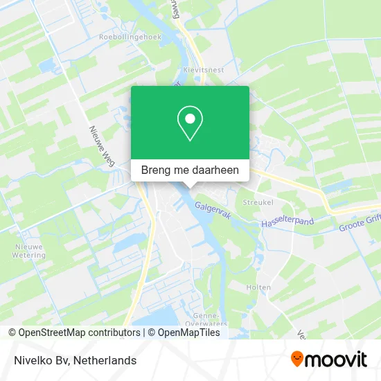 Nivelko Bv kaart