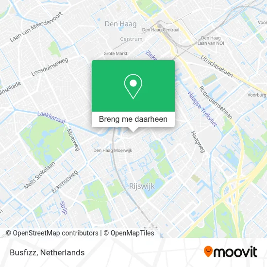 Busfizz kaart