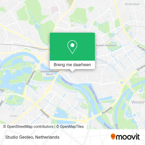 Studio Geoleo kaart