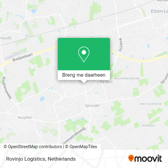 Rovinjo Logistics kaart