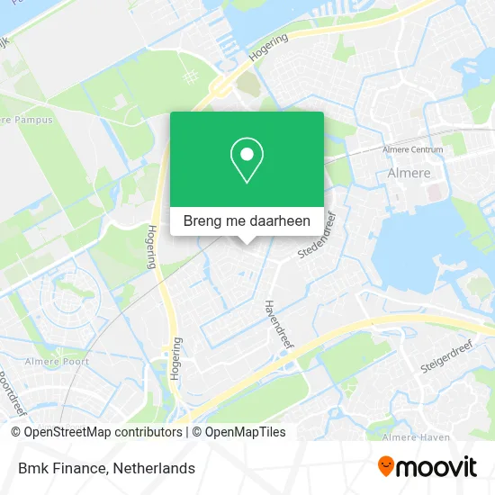 Bmk Finance kaart