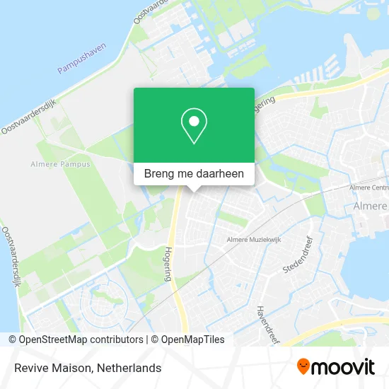 Revive Maison kaart