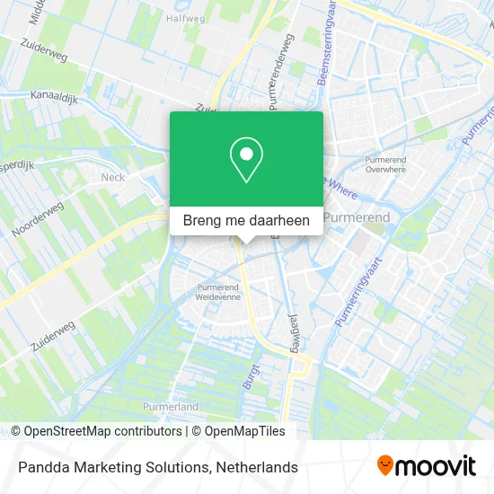 Pandda Marketing Solutions kaart