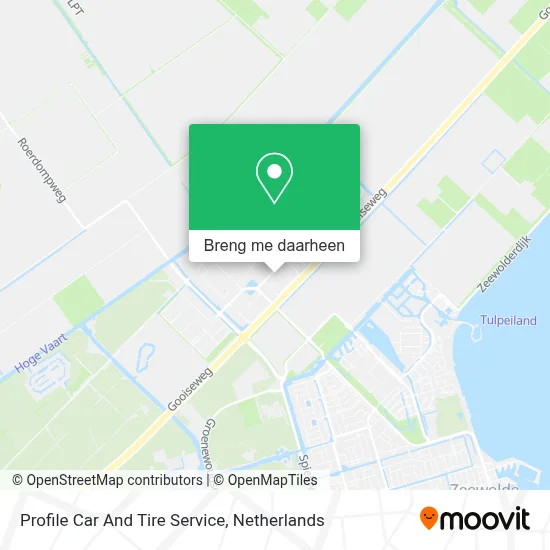 Profile Car And Tire Service kaart