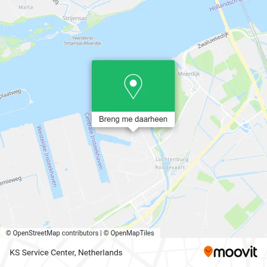 KS Service Center kaart