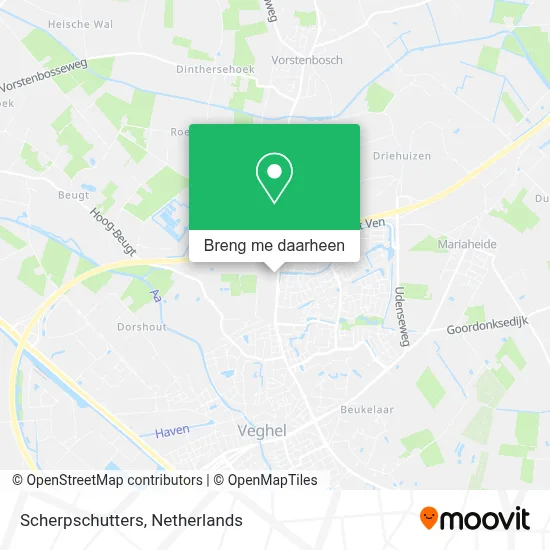 Scherpschutters kaart