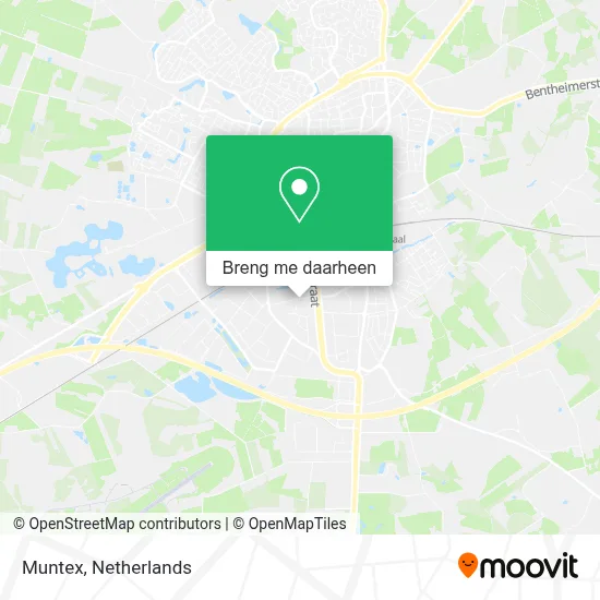 Muntex kaart