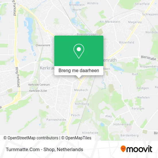 Turnmatte.Com - Shop kaart