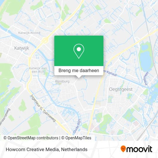 Howcom Creative Media kaart