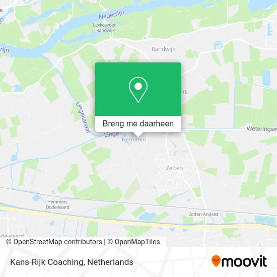 Kans-Rijk Coaching kaart