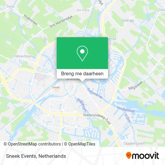 Sneek Events kaart