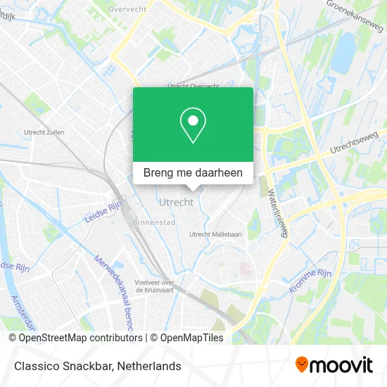 Classico Snackbar kaart