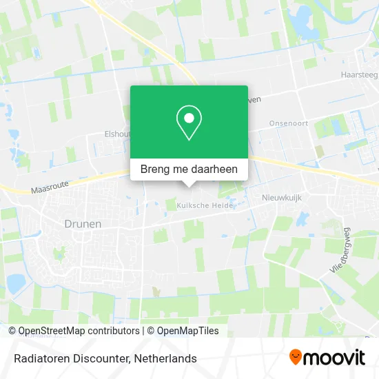 Radiatoren Discounter kaart