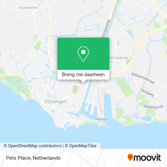 Pets Place kaart