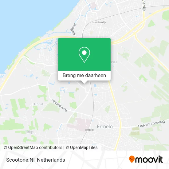 Scootone.Nl kaart