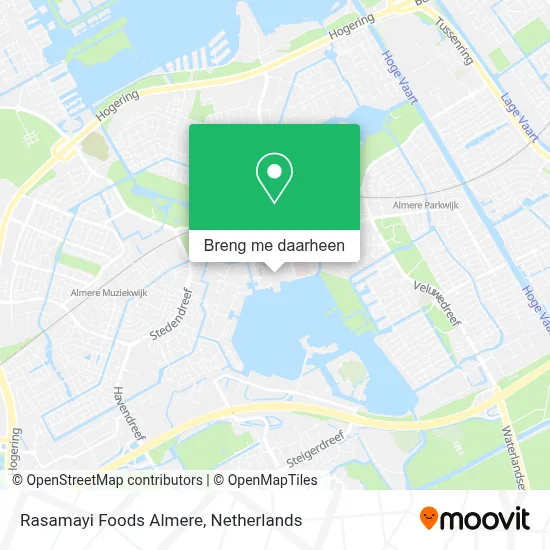 Rasamayi Foods Almere kaart