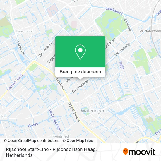 Rijschool Start-Line - Rijschool Den Haag kaart