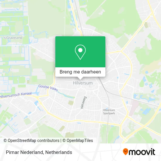 Pirnar Nederland kaart