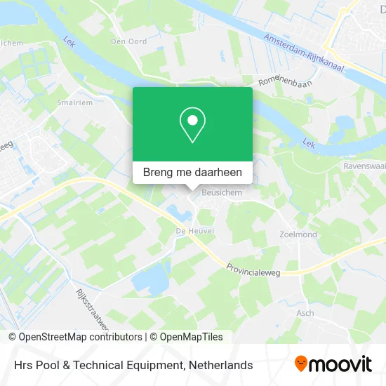 Hrs Pool & Technical Equipment kaart