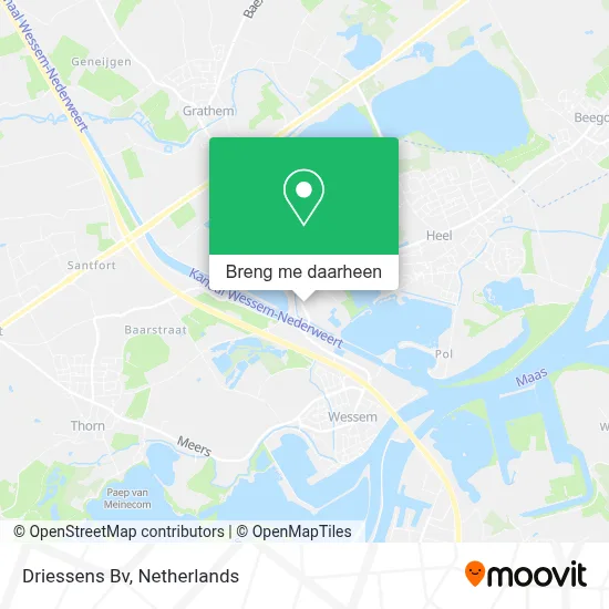 Driessens Bv kaart